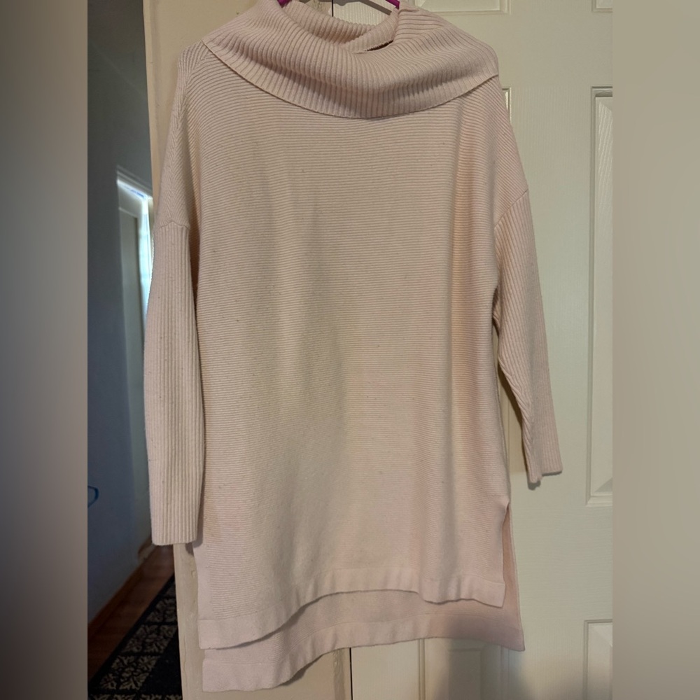 Cozy Cream Cowl Neck Women's Sweater